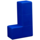 Antistresová hračka Fizz Creation - Tetris L, modrá