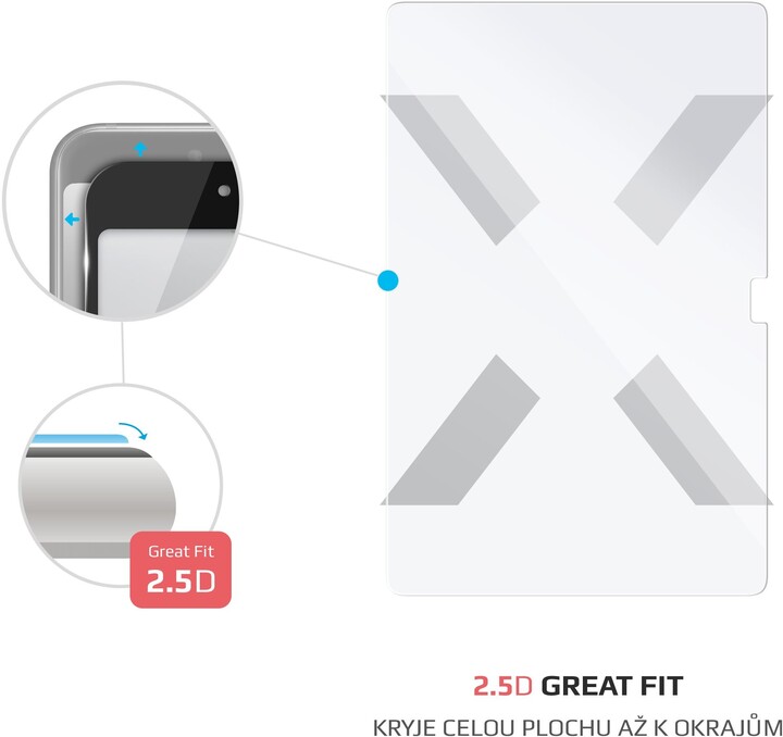 FIXED ochranné sklo pro Samsung Galaxy Tab S8 Ultra, čirá_1973340068