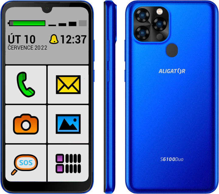 Aligator S6100 Senior, 2GB/32GB, Blue_876225550