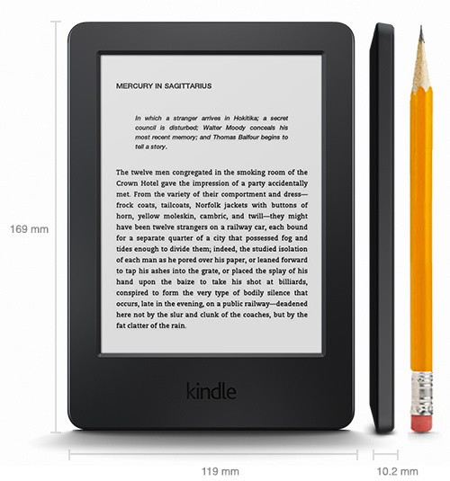 Amazon Kindle 6 Touch, černý - SPONZOROVANÁ VERZE_1965976668