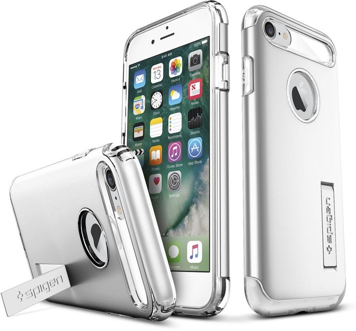 Spigen Slim Armor pro iPhone 7/8, satin silver_1600790044