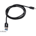 Akasa kabel USB-C 3.1 - USB-A 3.1, M/M, 1m, černá_1943180890