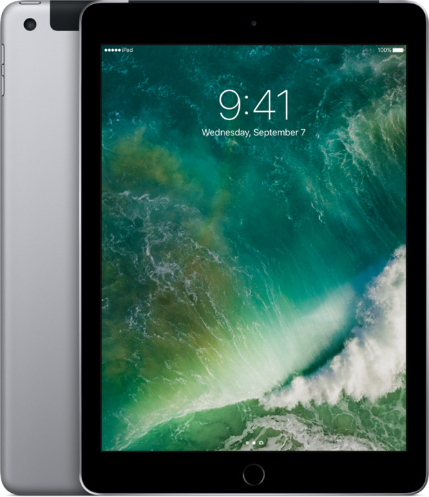 Apple iPad 128GB, LTE, šedá_55485842