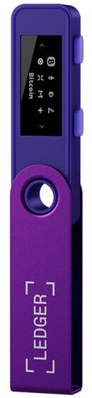 Ledger Nano S Plus Amethyst Purple, hardwarová peněženka na kryptoměny_22143350