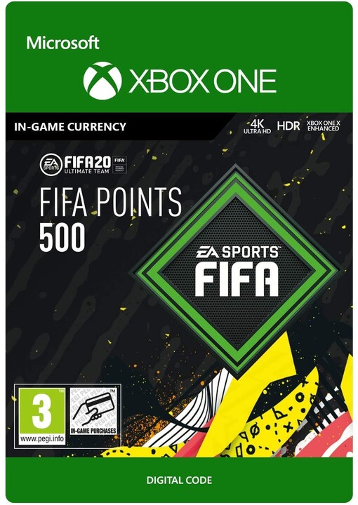FIFA 21 - 500 FUT Points (Xbox ONE) - elektronicky