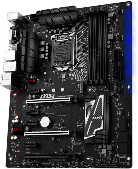 MSI Z170A GAMING PRO CARBON - Intel Z170_1345947934