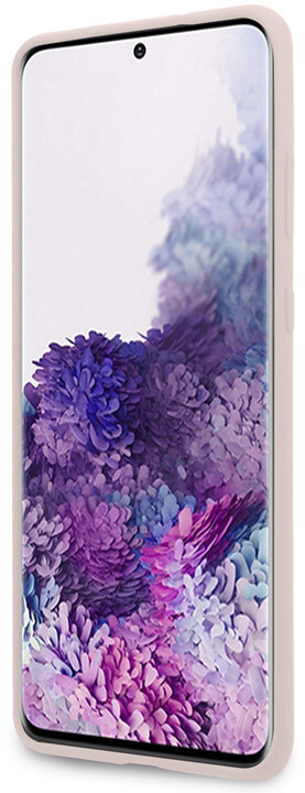 KARL LAGERFELD silikonový kryt pro Samsung Galaxy S20+, růžová_1256326710