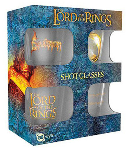 Sklenice panáky Lord of the Rings - set 4 kusů_1926639854