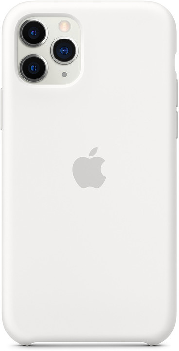 Apple silikonový kryt na iPhone 11 Pro, bílá_351928099