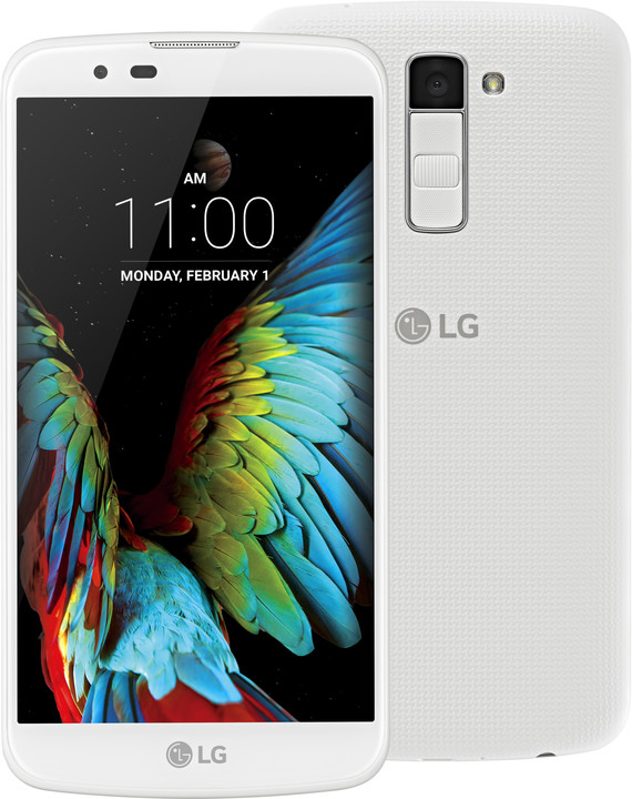 LG K10 (K430), Dual Sim, bílá_103360923