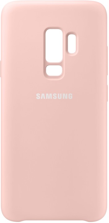 Samsung silikonový zadní kryt pro Samsung Galaxy S9+, růžový_1547089030
