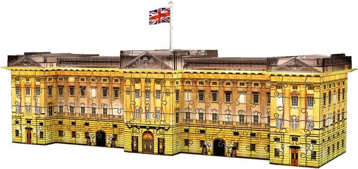 3D puzzle - Buckinghamský palác (Noční edice), 216 dílků_1113893812