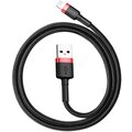 Baseus nabíjecí / datový kabel Cafule USB-A - Lightning, 2,4A, 0.5m, červená/černá_1355275008