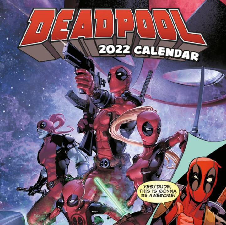 Kalendář 2022 - Deadpool