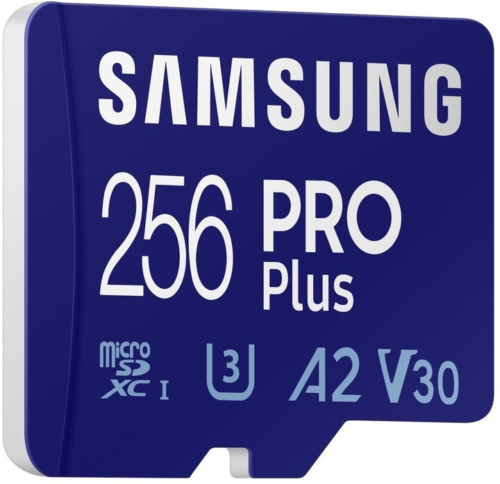 Samsung Micro SDXC 256GB PRO Plus UHS-I U3 (Class 10) + USB adaptér_1442049749