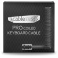 CableMod Pro Coiled Cable, USB-C/USB-A, 1,5m, Carbon Grey_1228741195