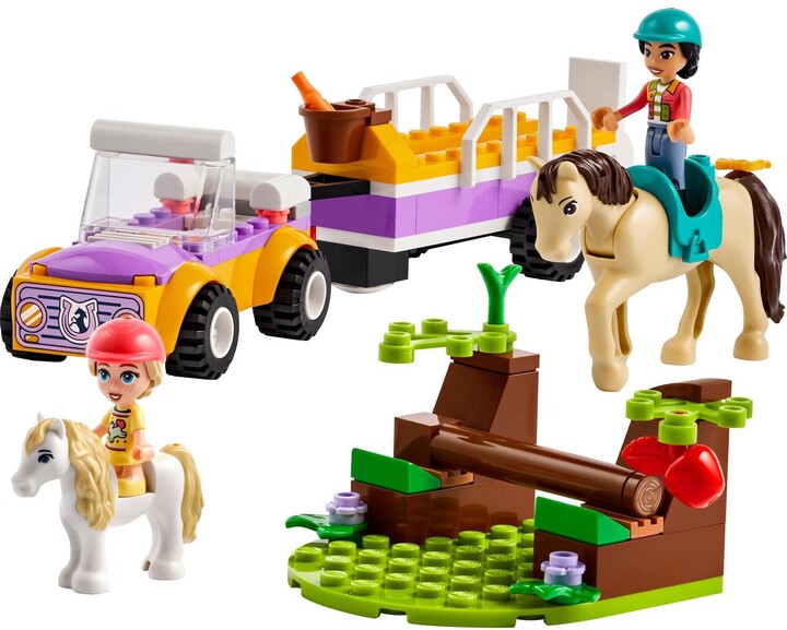 LEGO® Friends 42634 Přívěs s koněm a poníkem_886776862
