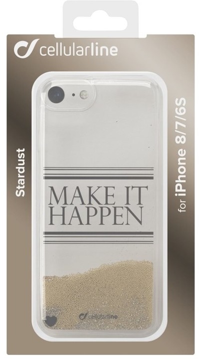 Cellularline Stardust gelové pouzdro pro Apple iPhone 8/7/6S/6, motiv Happen_1566455154