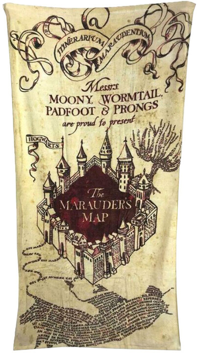 Osuška Harry Potter: Marauder&#39;s Map_1082670670