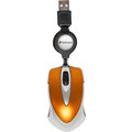 Verbatim Go Mini Optical Travel Mouse, oranžová