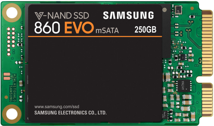 Samsung SSD 860 EVO, mSATA - 250GB_1410487042