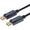 PremiumCord DisplayPort 1.3 propojovací kabel M/M, zlacené konektory, 3m