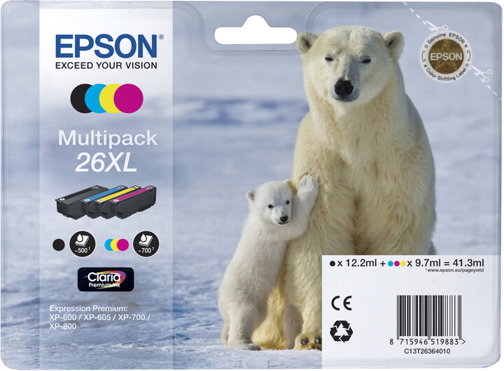 Epson C13T26364010, XL, multipack_930761513