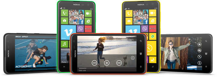 Nokia Lumia 625, černá_361733639