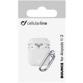 Cellularline Bounce ochranný kryt pro Apple AirPods, bílá_166369748