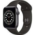 Apple Watch Series 6, 44mm, Space Gray, Black Sport Band_953150397