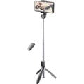 CellularLine Selfie tyč Freedom s funkcí tripodu, černá Poukaz 200 Kč na nákup na Mall.cz + O2 TV HBO a Sport Pack na dva měsíce