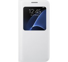 Samsung EF-CG930PW Flip S-View Galaxy S7, White_1048427749