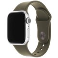 FIXED silikonový řemínek pro Apple Watch 42/44/45/49mm, 2 velikosti, olivová_1092822308