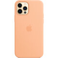 Apple silikonový kryt s MagSafe pro iPhone 12/12 Pro, světle oranžová_1713014048