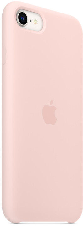 Apple silikonový kryt na iPhone SE (2022), křídově růžová_806666424