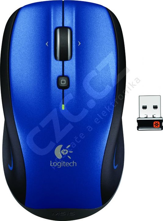 Logitech Couch Mouse M515, modrá_77250711