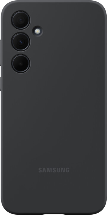 Samsung silikonový zadní kryt pro Galaxy A35 5G, černá_1967593709