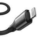 Baseus nabíjecí / datový kabel Yiven Series USB-C - Lightning, 2A, 2m, černá_929464096