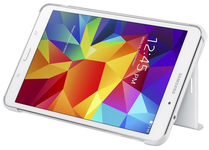 Samsung polohovací pouzdro EF-BT330B pro Galaxy Tab4 8&quot; (T330), bílá_1121676836