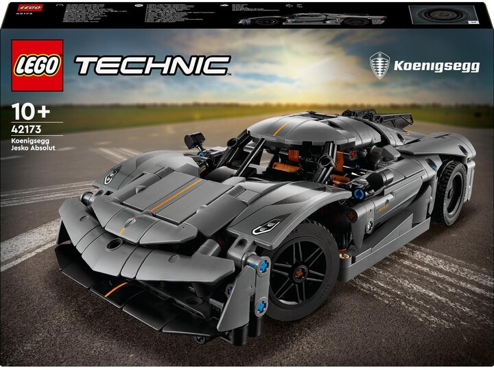 LEGO® Technic 42173 Šedé hyperauto Koenigsegg Jesko Absolut_364239817