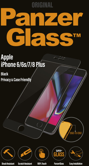 PanzerGlass Edge-to-Edge Privacy pro Apple iPhone 6/6s/7/8 Plus, černé_681356979