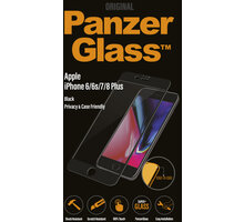 PanzerGlass Edge-to-Edge Privacy pro Apple iPhone 6/6s/7/8 Plus, černé_681356979
