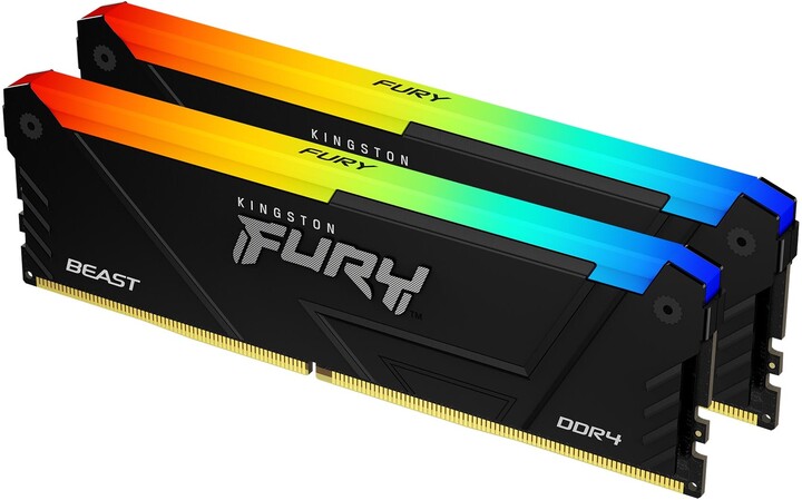 Kingston Fury Beast RGB 64GB (4x16GB) DDR4 3200 CL16_829263441