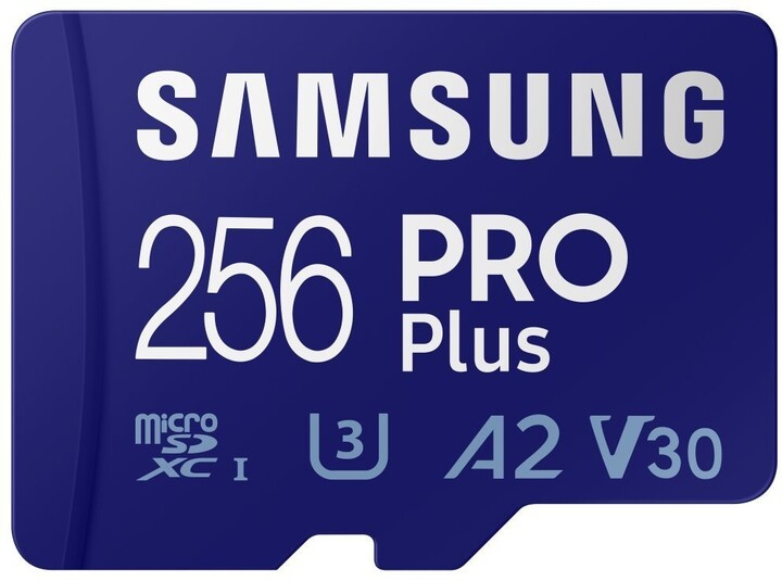 Samsung Micro SDXC 256GB PRO Plus UHS-I U3 (Class 10) + USB adaptér_880904638