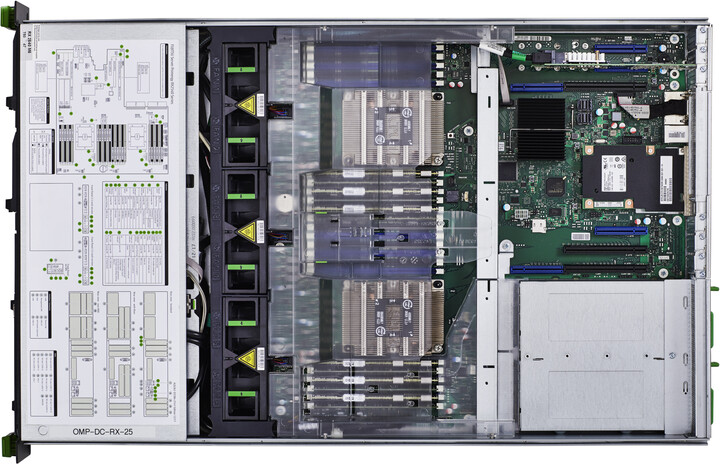 Fujitsu PRIMERGY RX2540 M5 8x2,5' /Xeon /Silver 4210/16GB/bez HDD/800W/2U