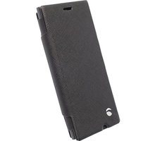 Krusell flipové pouzdro MALMÖ FLIPCASE STAND pro Nokia Lumia 730/735, černá_1206576904
