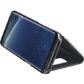 Samsung S8 Flipové pouzdro Clear View se stojánkem, černé_2036196289