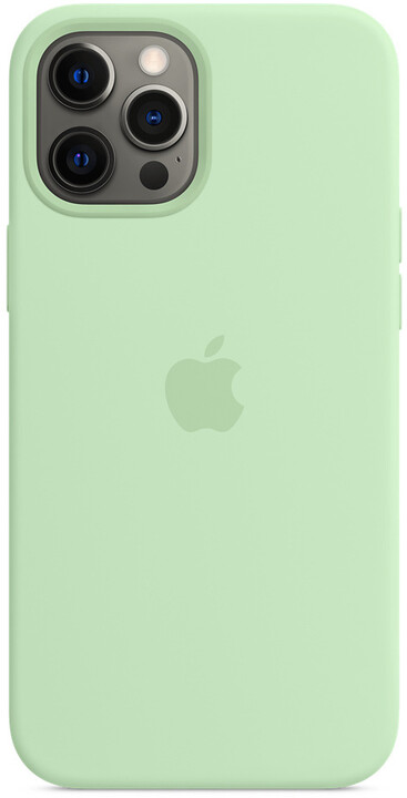 Apple silikonový kryt s MagSafe pro iPhone 12 Pro Max, světle zelená_1697454411