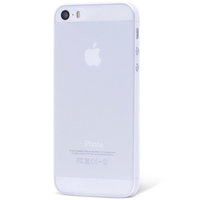EPICO Plastový kryt pro iPhone 5/5S/SE TWIGGY MATT - bílý transparentní_1168612504