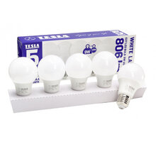 TESLA LED žárovka BULB E27, 9W, 4000K, denní bílá, 5ks v balení_1048568976